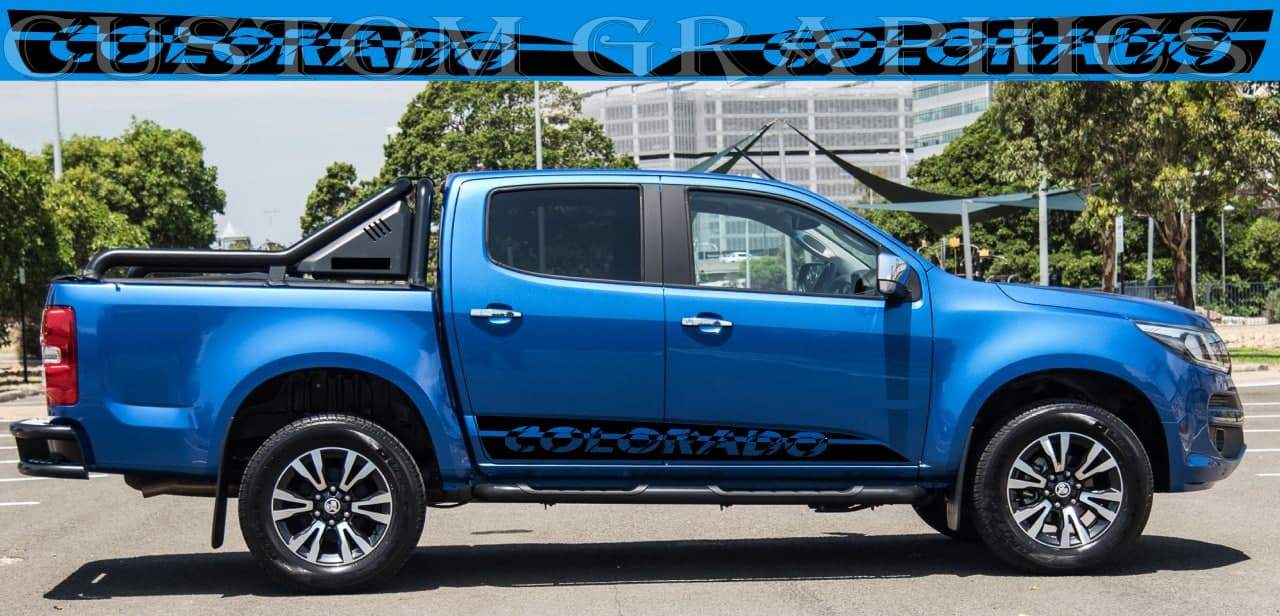 Vinyl Graphics New Graphic Stickers Car Stripes Compatible with Chevrolet Colorado