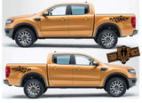 Racing Decal Sticker Side Door Stripe Stickers For Ford Ranger - Brothers-Graphics