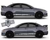 Racing Graphics Sticker Car Vinyl Stripes For Mitsubishi Lancer Evolution - Brothers-Graphics
