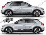 Racing Graphics Sticker Car Vinyl Stripes For VW T-ROC - Brothers-Graphics