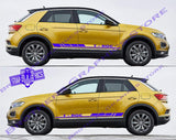 Racing Graphics Sticker Car Vinyl Stripes For VW T-ROC - Brothers-Graphics