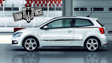 Racing Stripes Decal Car Stickers For VW Polo 1994-2021 - Brothers-Graphics