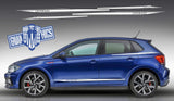Racing Stripes Decal Car Stickers For VW Polo 1994-2021 - Brothers-Graphics