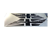 Premium Quality Vinyl Sticker Fit Mini Cooper Clubman John Cooper Countryman UK Flag Design Car Styling
