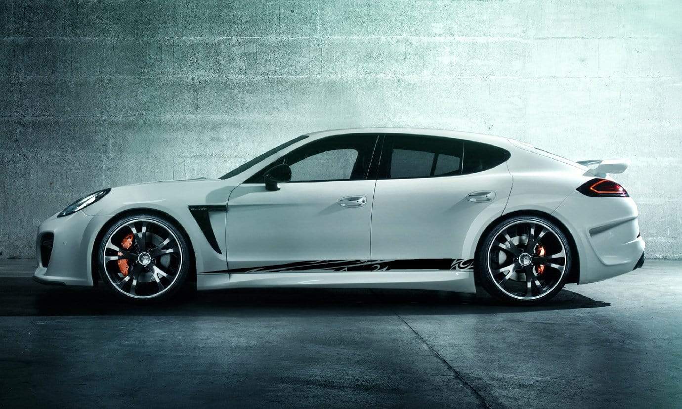 Side Car Vinyl Decal Side Sticker For Porshe