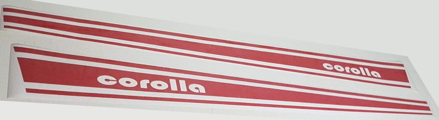 Side Vinyl Graphics Racing Line Sticker Car Stripe Fit Toyota Corolla 2000-2021 - Brothers-Graphics