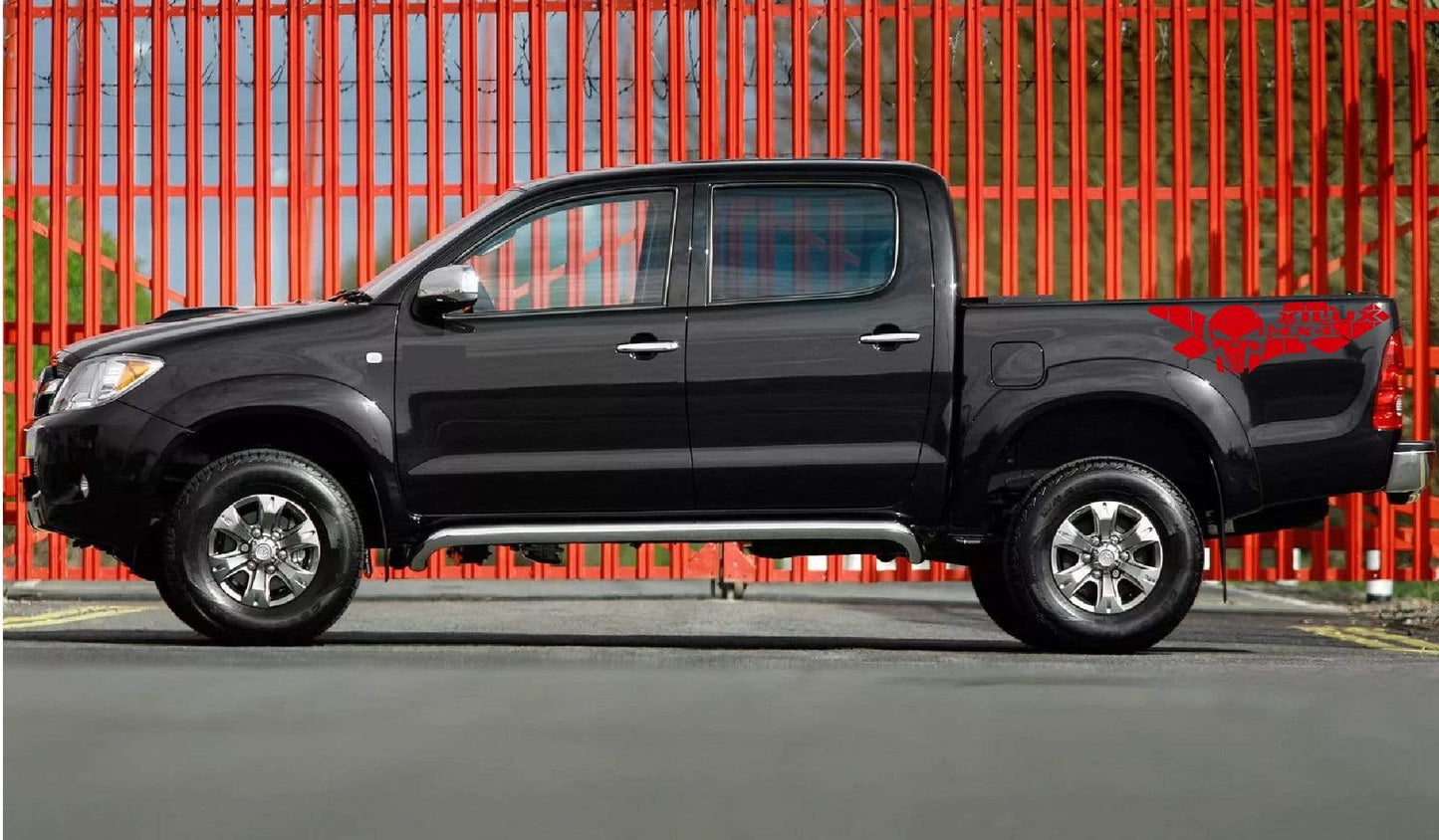 Skulls Graphic for Toyota Hilux | Toyota Hilux sticker kit | Toyota Hilux stickers