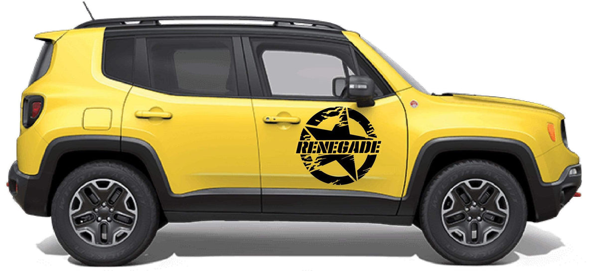 Decal Stickers Racing Vinyl Decal Sticker for Jeep Renegade – Brothers  Graphics