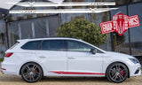 Sticker Decal Stripes Vinyl Side Door Stripes for Seat Leon 2000-2020. - Brothers-Graphics