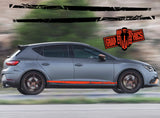 Sticker Decal Stripes Vinyl Side Door Stripes for Seat Leon - Brothers-Graphics