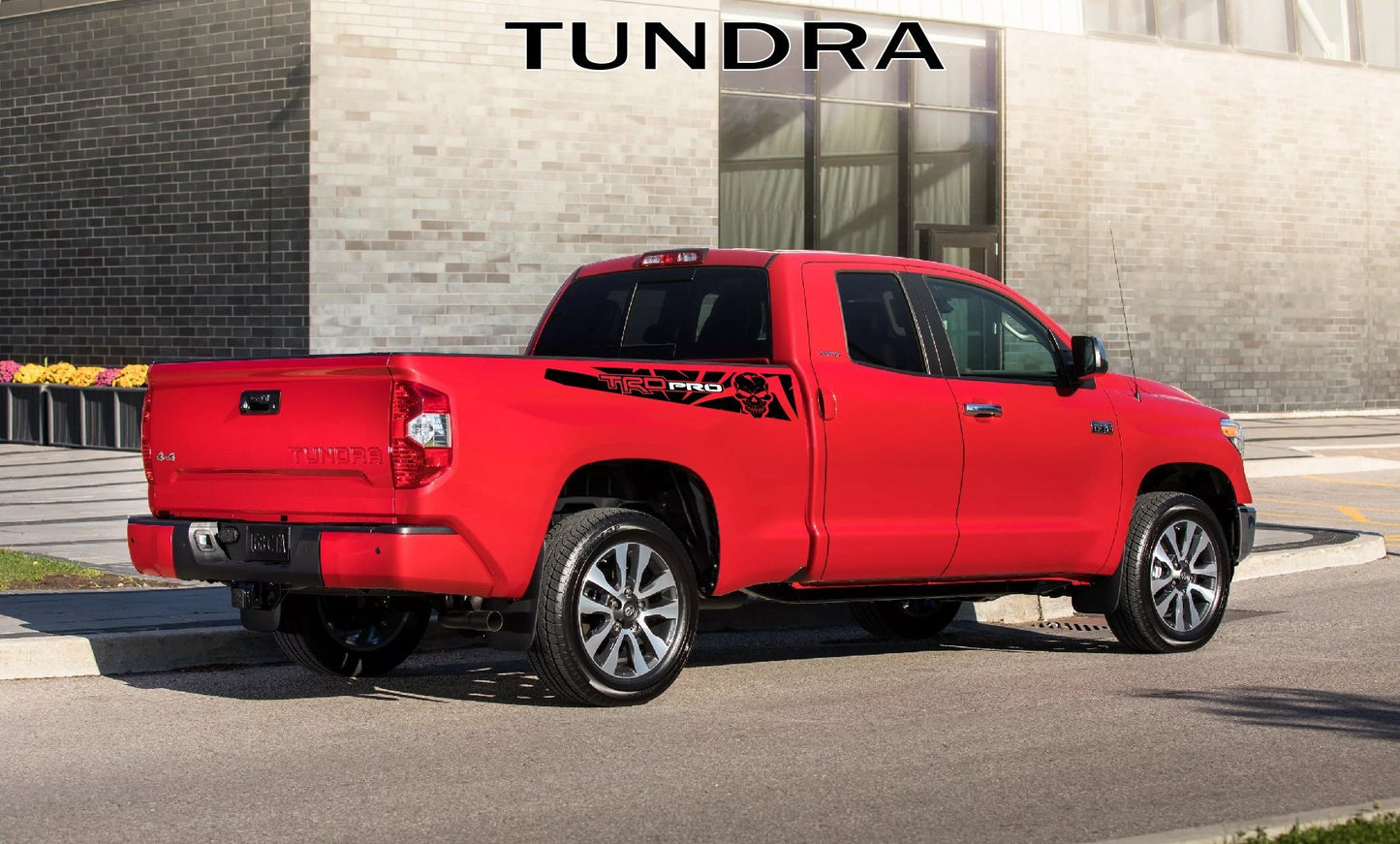 Graphiques de la caisse latérale du Toyota Tundra