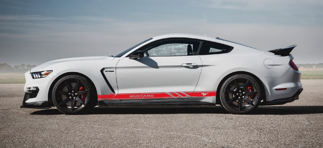 Vinyl Graphics Unique Classic Design Stickers compatible with Ford Mustang | Ford mustang sticker