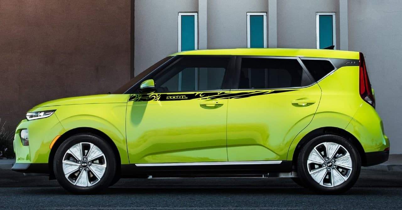 Vinyl Graphics Unique Design Decal Sticker Vinyl Side Racing Stripes Compatible with Kia Soul