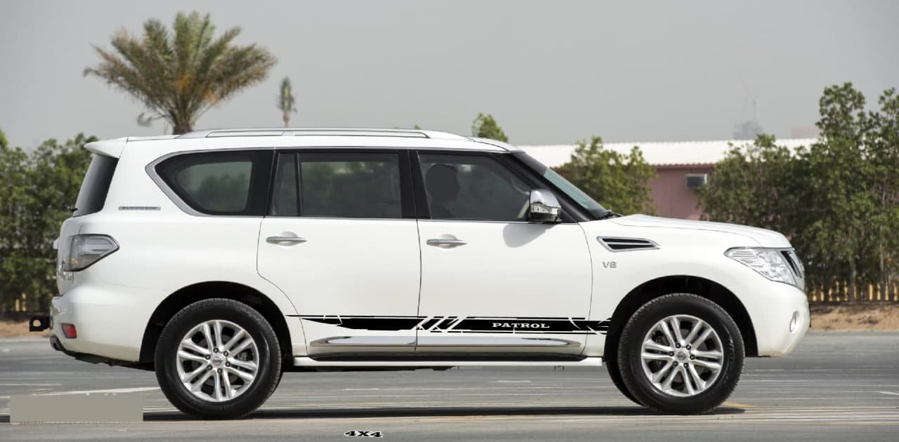 Vinyl Graphics Unique Line Graphic Vinyl Stripes Compatible with Nissan Patrol