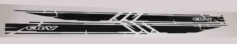 Vinyl Graphics Vinyl Decals Racing Car Side Stickers Stripes For Honda CR-V