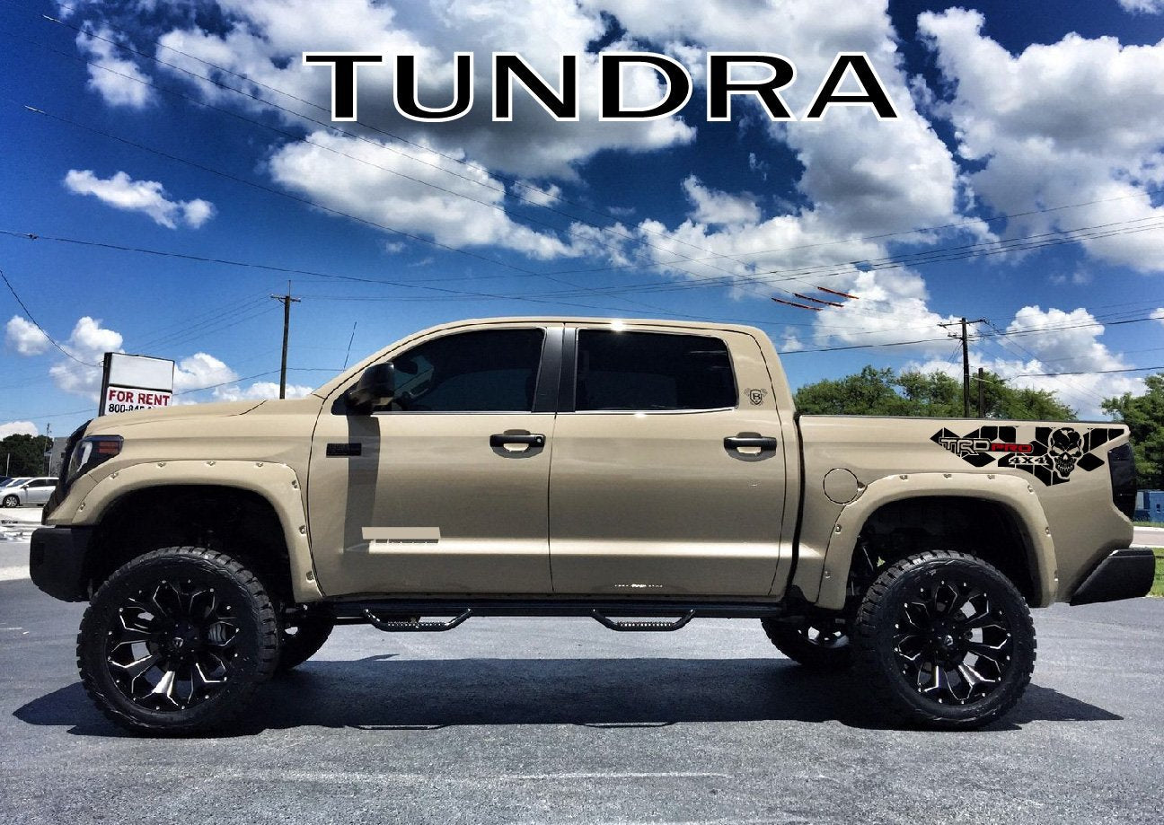 Autocollants graphiques en vinyle pour Toyota Tundra