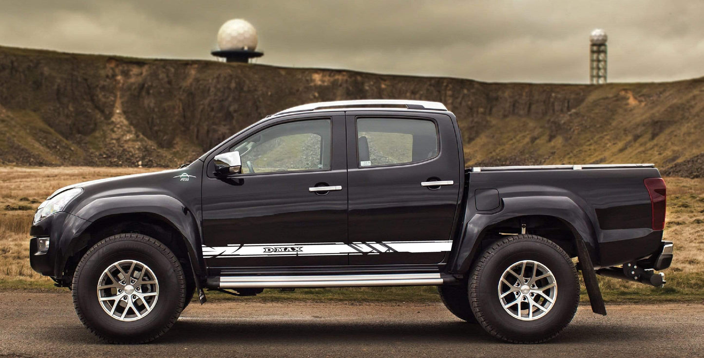 Kit d'autocollants en vinyle unique pour Isuzu D-Max