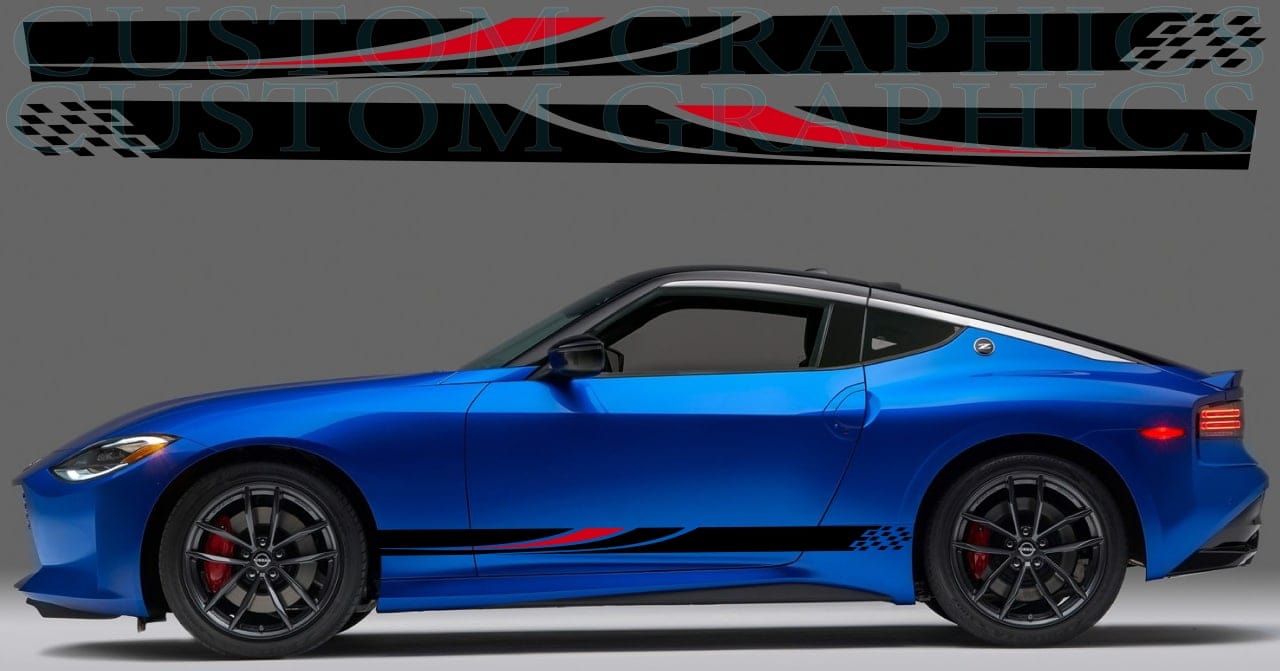 Vinyl Graphics Vinyl Stripes Compatible With Nissan Z Sticker Decals Style Design