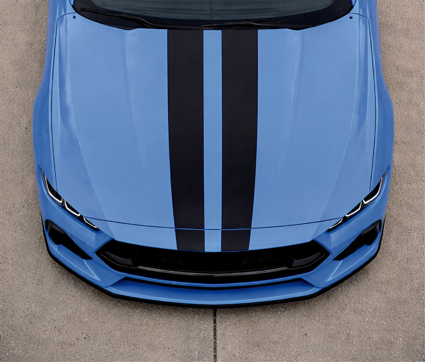 New Design Vinyl Stickers Ford Mustang ecoboost – Hood Decals