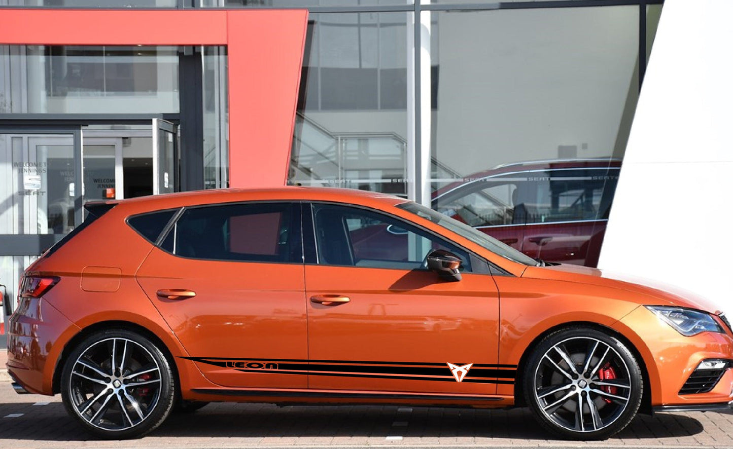 Premium Vinyl Stickers Best Stripes Compatible With Seat Leon
