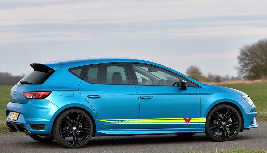 Premium Vinyl Stickers Best Stripes Compatible With Seat Leon