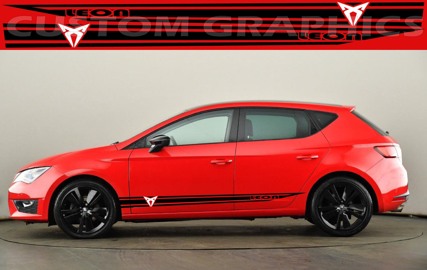 Premium Vinyl Stickers Best Stripes Compatible With Seat Leon