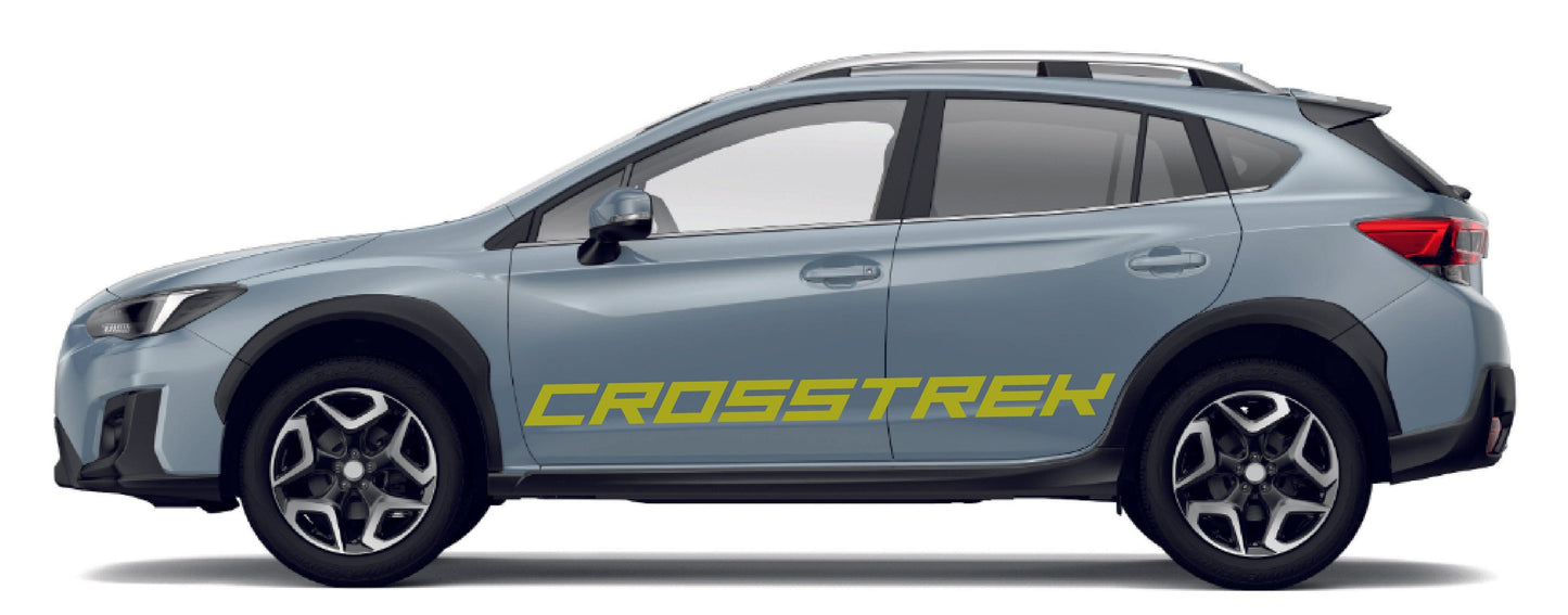 Premium Vinyl Sticker Compatible with Subaru Crosstrek Subaru XV new Design