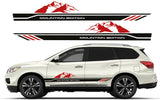 Premium stickers compatible with Nissan Pathfinder Car Sticker Unique Design