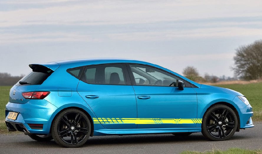 Premium Vinyl Stickers New Stripes Compatible With Seat Leon