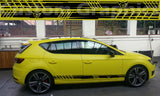 Premium Vinyl Stickers New Stripes Compatible With Seat Leon