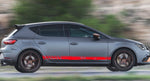 Autocollants en vinyle de qualité supérieure Nouvelles bandes compatibles avec Seat Leon