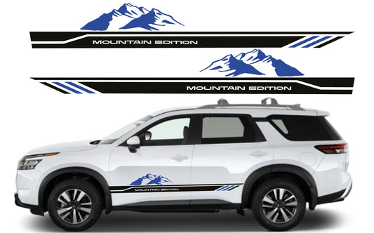 Premium stickers compatible with Nissan Pathfinder Car Sticker Unique Design