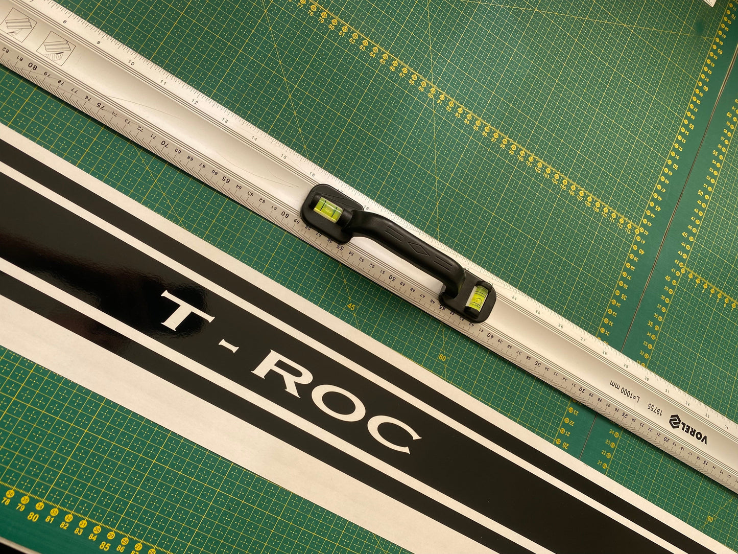 2x Decal Sticker Vinyl Side Racing Stripes for VW T-ROC