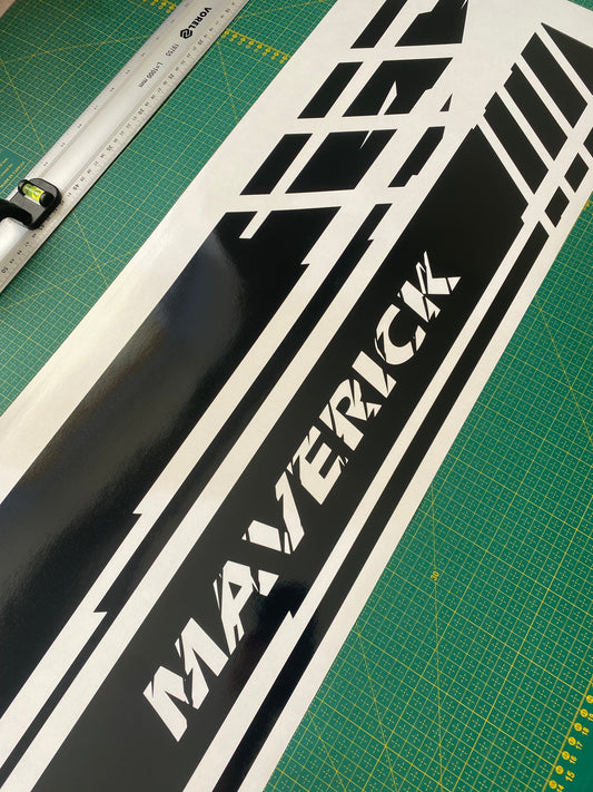 Best Line Design Stickers Decals Vinyl Graphics Compatible With Ford Maverick
