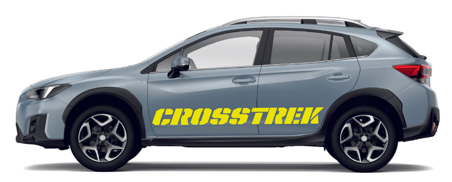 Premium Vinyl Sticker Compatible with Subaru Crosstrek Subaru XV Man Unique Design BFF