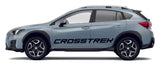 Premium Vinyl Sticker Compatible with Subaru Crosstrek Subaru XV Elegant Style Design BFF