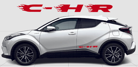 Premium Sticker Vinyl Stripes Compatible With Toyota C-HR 2023