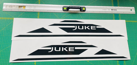 Premium Vinyl Stickers Compatible With Nissan Juke Rear Line Design