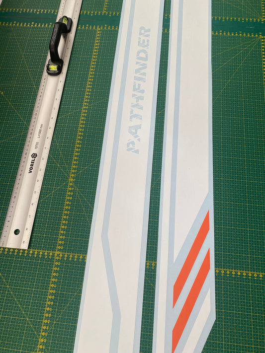 New Graphic compatible with Nissan Pathfinder Car Sticker Unique Design