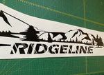 Stickers Compatible With Honda Ridgeline Mountain Line Design Vinyl Decal