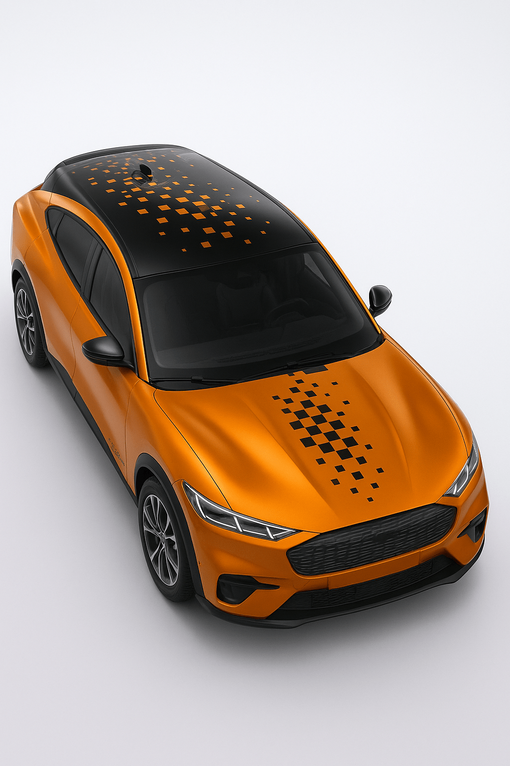 Full Body Car Decals Your Ford Mach E – Premium Custom Hood Decals