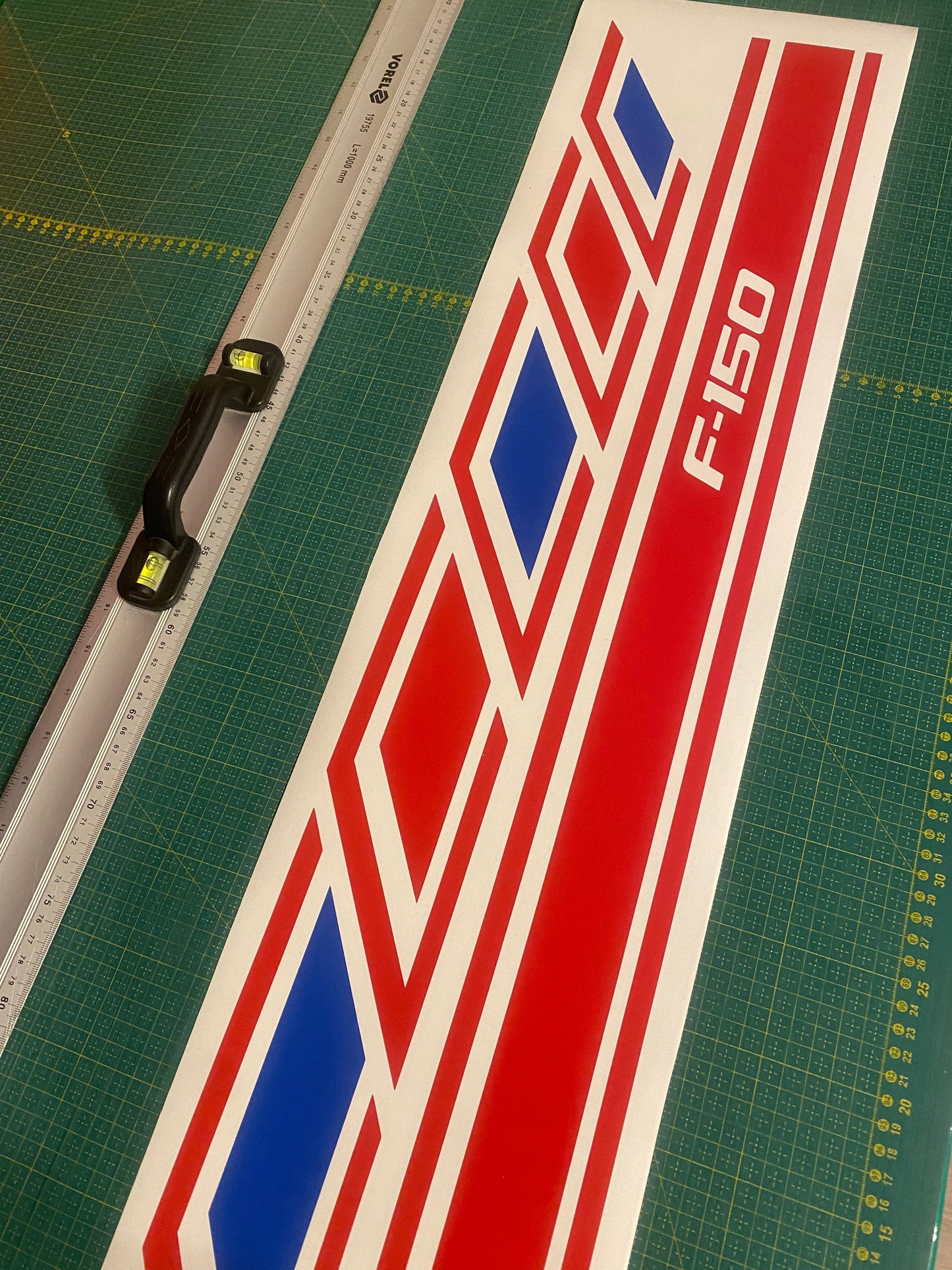 Premium Vinyl Sticker Compatible with Ford F-150 – New Unique Line Design