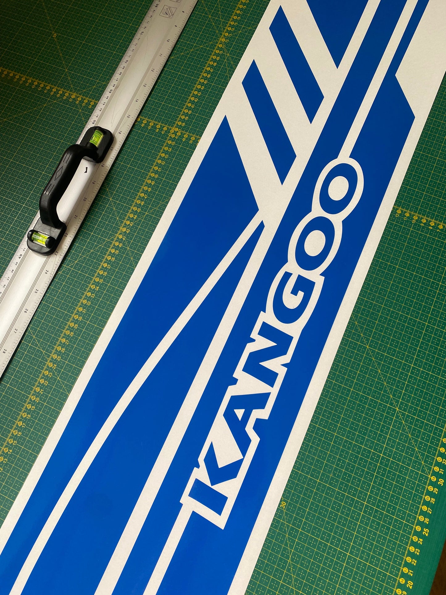 Bandes graphiques de course de conception de figurine compatibles avec Renault Kangoo