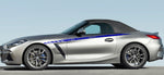 Autocollant en vinyle de qualité supérieure - Bandes de course compatibles avec la conception unique de la BMW Z4 