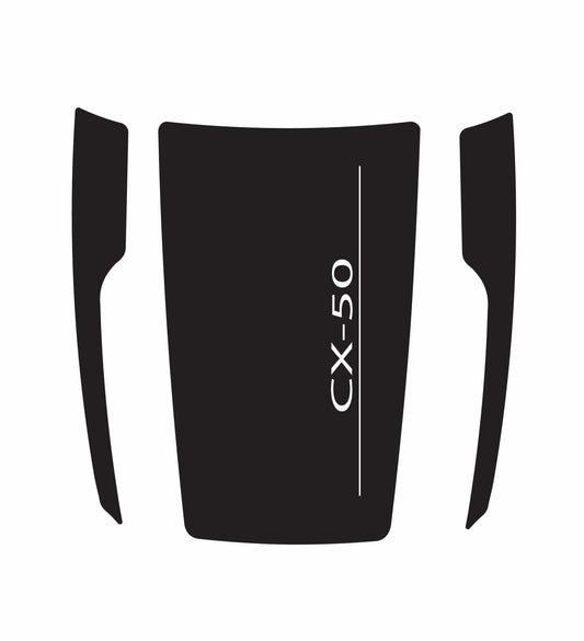 Premium Hood Sticker Compatible with Mazda CX-50 Personalized Design