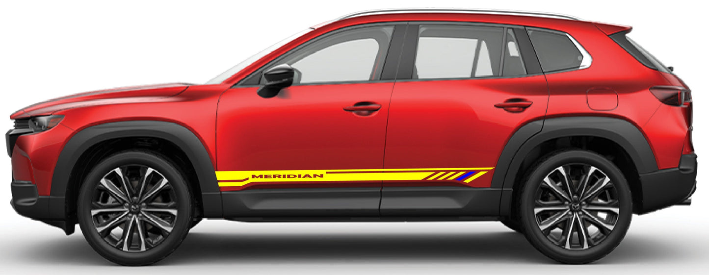 Autocollant de qualité supérieure compatible avec les bandes en vinyle Mazda CX-50, nouveau design unique
