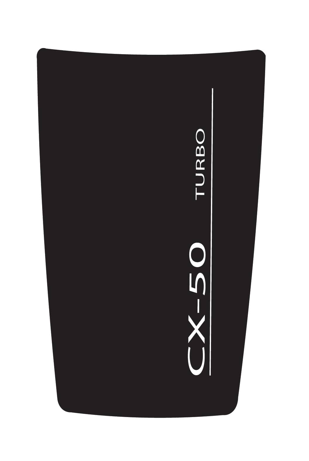 Premium Vinyl Hood Sticker for Mazda CX-50 – Personalized Custom Design for a Bold Look