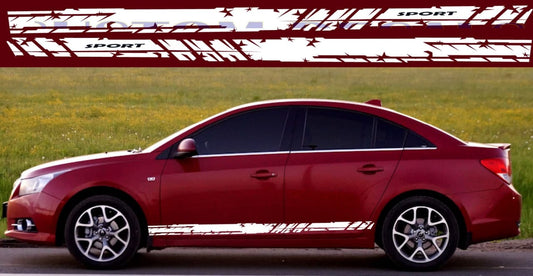 Premium Quality Stickers Compatible With Chevy Cruze New Style Design