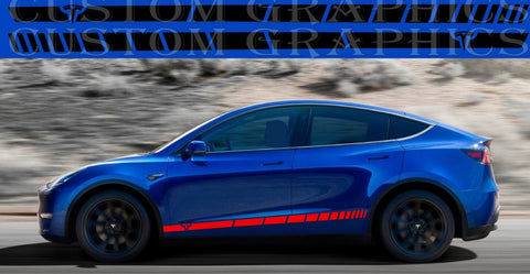 Sticker Compatible with Tesla Y New Design Car Lovers Fresh Design