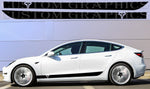 Sticker Compatible with Tesla 3 New Design Car Lovers Classic design
